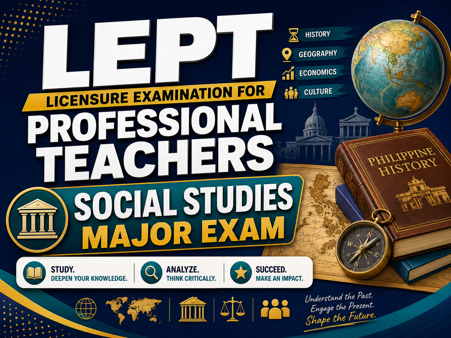 Licensure Examination for Professional Teachers (LEPT) - Social Studies Major Exam